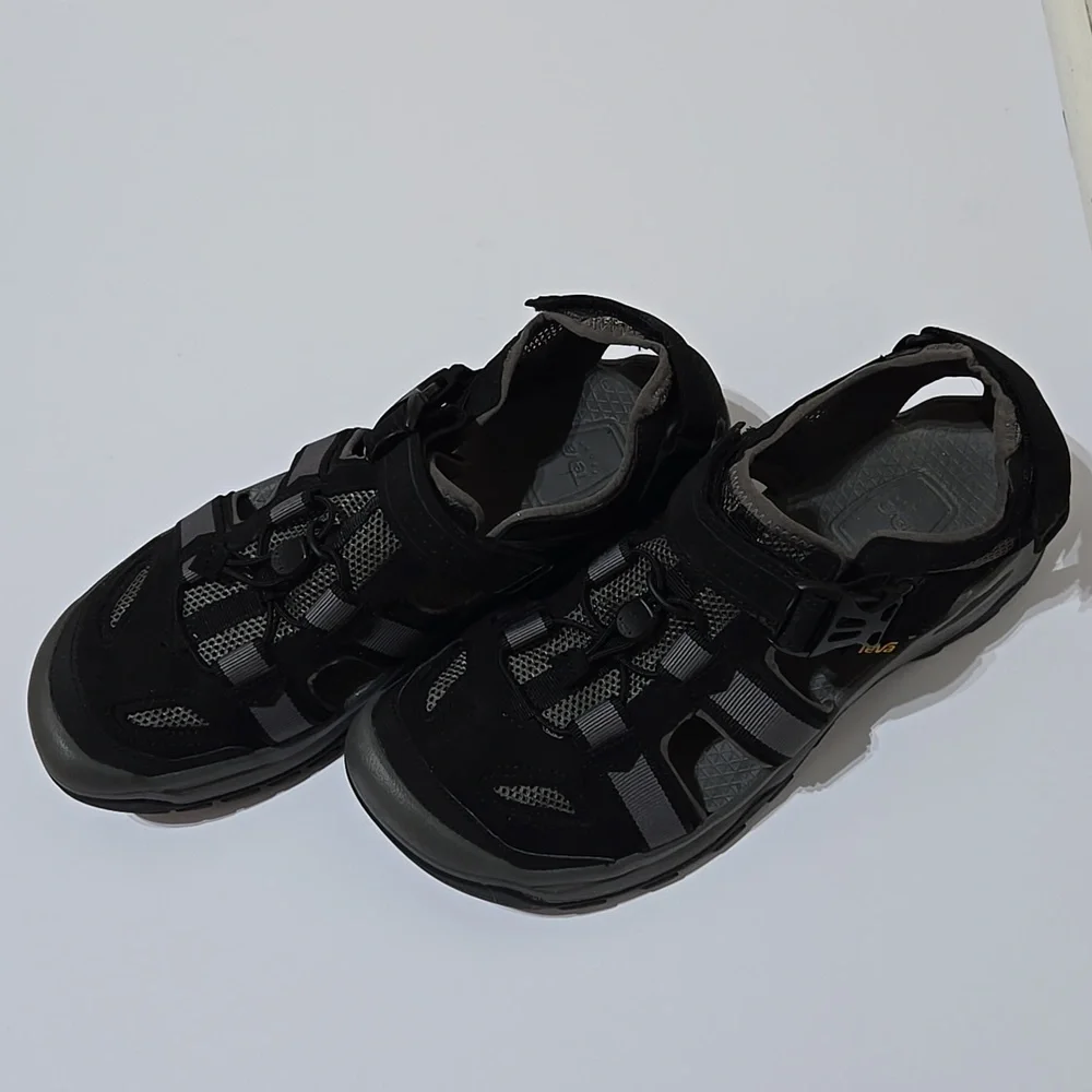 TEVA Men's Omnium 2 Black And Gray Water Sandals